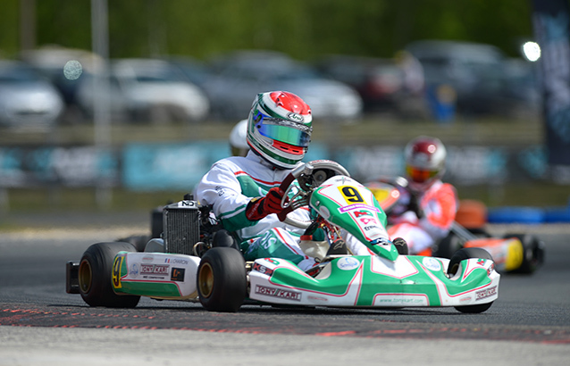 NSK Salbris : Charon toise ses adversaires de la Rotax Master au chrono