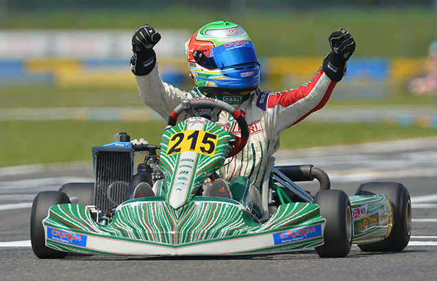 Webb, l’homme fort de la Rotax Senior à Castelletto