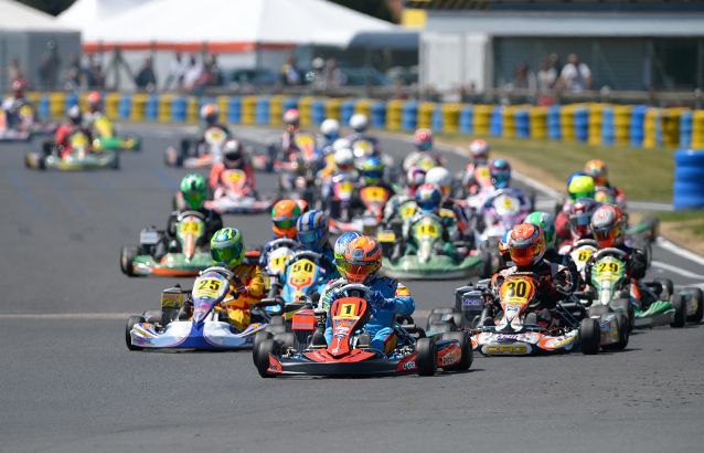 Cousin en 1ère position des Rotax Max à l’issue des manches