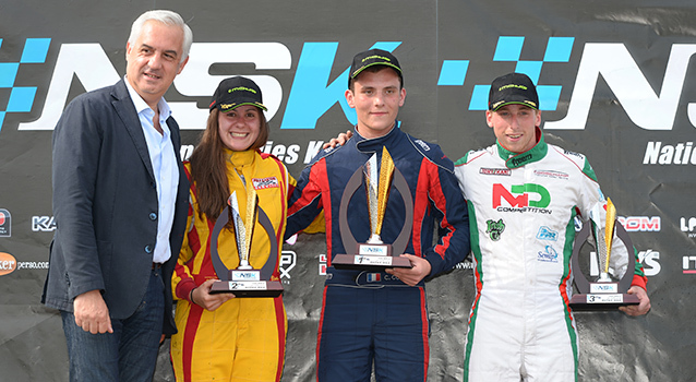 Collignon vainqueur en Rotax Max face à Bénès