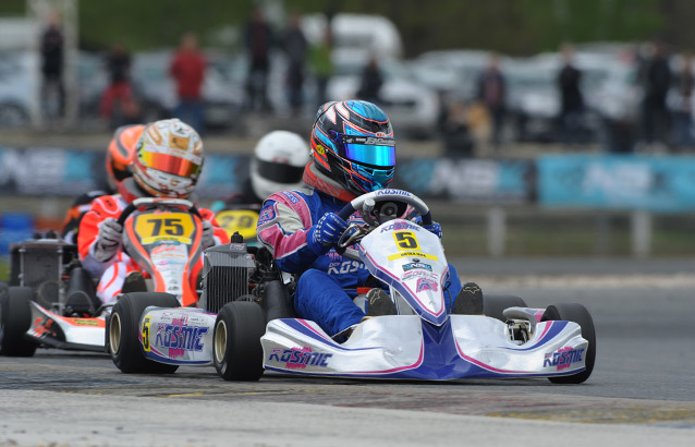 NSK Salbris: Pozzoli devant Fraïsse pour la préfinale Rotax