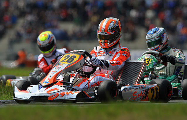 Sodi sur le podium du Championnat d’Europe KZ