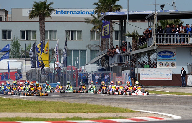 WSK Euro Series Sarno: Hanley and Lammers in KZ1