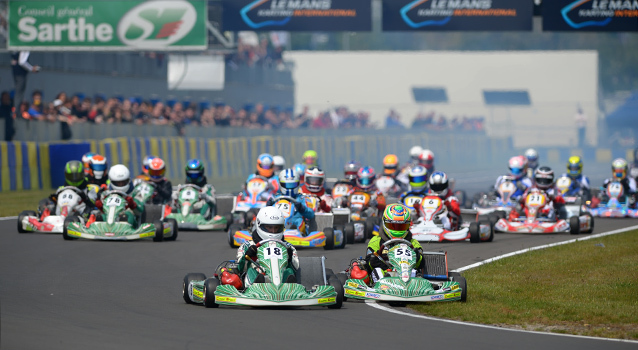 Boisnard, vainqueur KZ 125 Gentleman de la Coupe de France