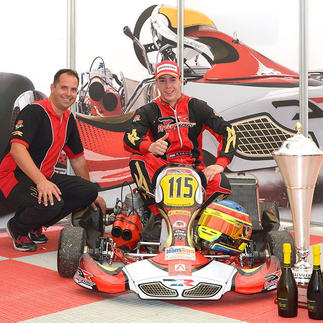 DR Racing on top in KZ2 at Sarno