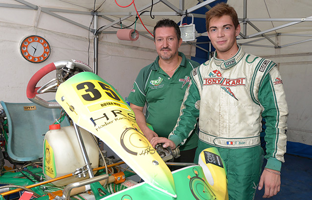 Finale Rotax Le Mans 2013: Thomas Hodier poleman en Max