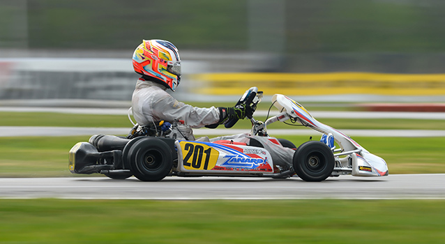 KF: Joyner controls Prefinal A in the rain