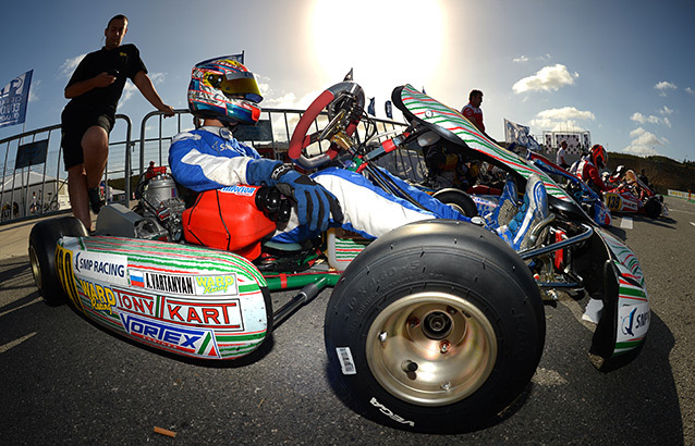 Pole position KF em Portimão para Vartanyan na frente de Joyner e Tiene