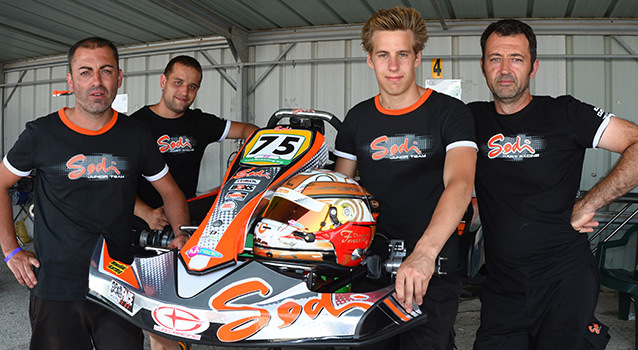 Rotax Max Ancenis: Fraïsse devant Cousin