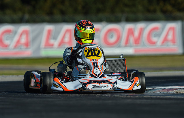 Ilott tops the times in KF at La Conca