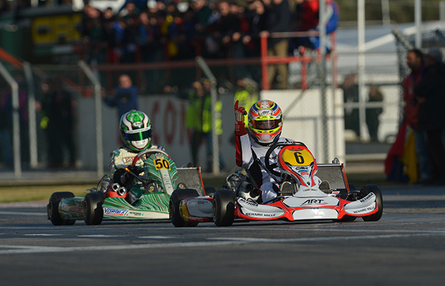 Hanley gagne la finale KZ2 à la Champions Cup