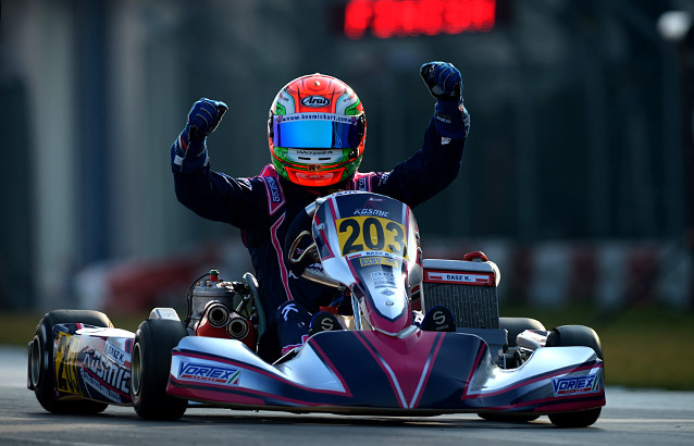 Bela vitória de Basz na final KF da WSK Gold Cup