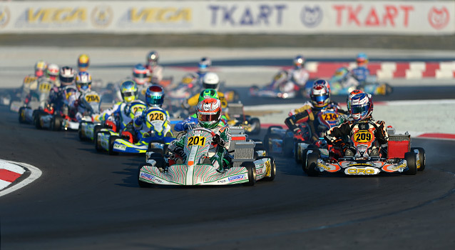 Nielsen takes control in KF after the heats of the WSK Gold Cup