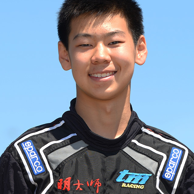 Xia Yifan, an already promising talent in karting