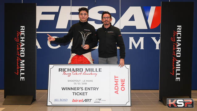 Richard Mille Young Talent Academy: la 1re édition pour Enzo Valente