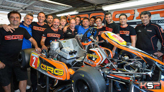 The CRG SpA team launches the 2018 24 H Karting battle with pole position