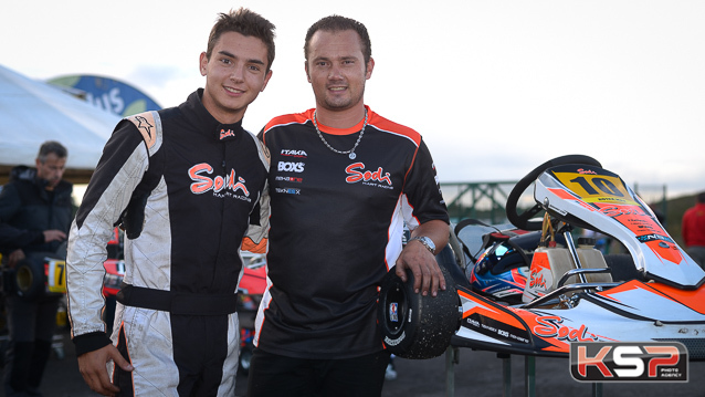 Pole position de Berteaux (Rotax Master), Malizia (Nationale) et Cammarata (Rotax Max ) en NSK