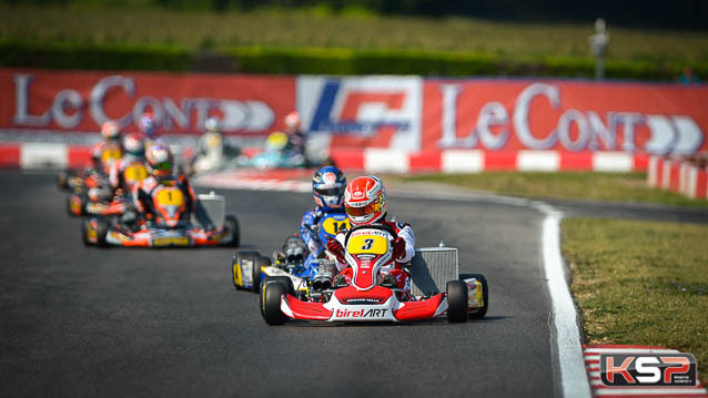 Two podiums to conclude the European Championship