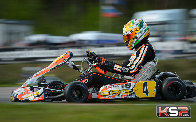 De Conto provisionally in the lead of the KZ heats at Genk