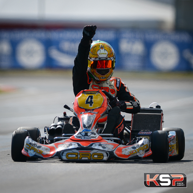 Euro Sarno: De Conto wins a KZ Final full of twists and turns