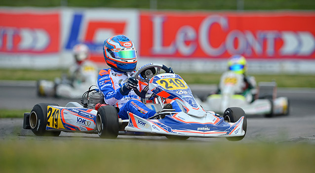 Roosens on pole in KF-Junior at Kristianstad