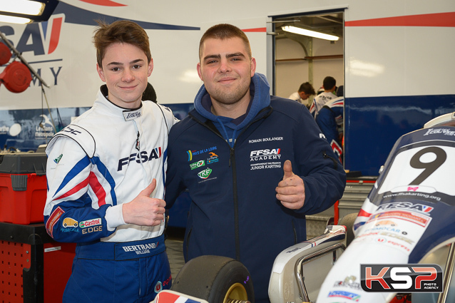 Junior FFSA: Bertrand en pole au Mans