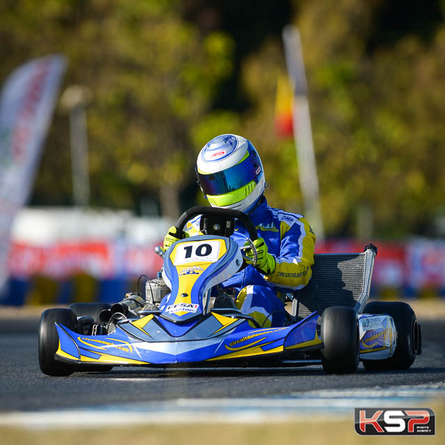 KZ2 Master : JP Girardet devant Sanchez au Chrono