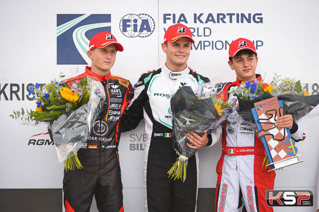 FIA Karting World Championship: Bernier and Travisanutto win the titles in Sweden