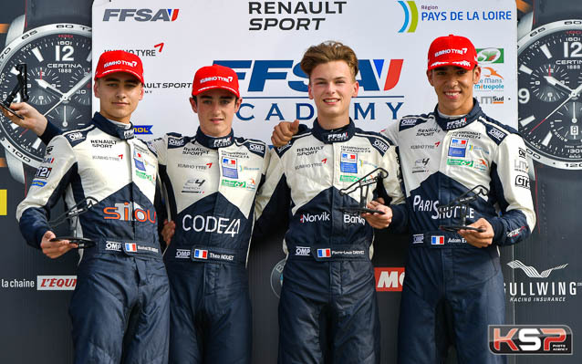 F4 Academy: Victoire de Chovet, 9e vainqueur de la saison !