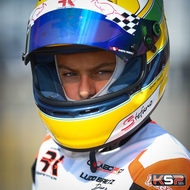 Stefano Ravoire en route pour la WSK Final Cup