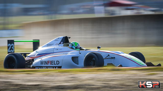 1re épreuve de F4 et déjà 2 podiums pour Caio Collet, vainqueur du Volant Winfield