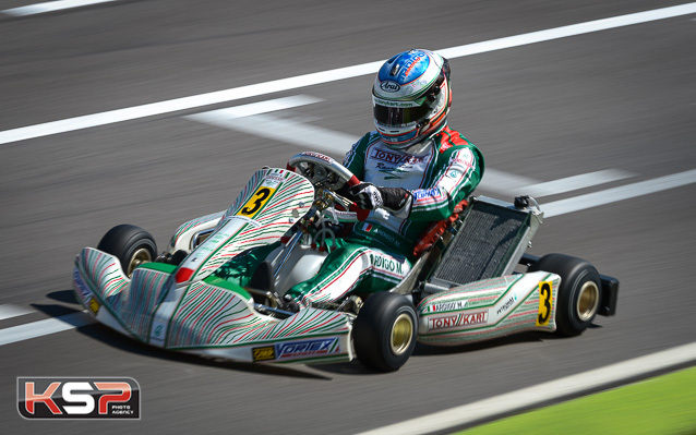 Ardigo and Celenta on pole in KZ and KZ2 in the WSK at Adria