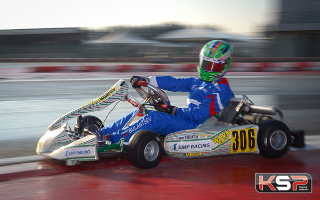 1re ligne OK-Junior pour Bulantsev et Henrion en WSK Super Master