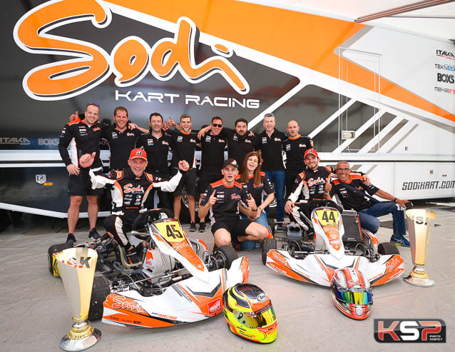 Sensationnelle victoire de Sodi en WSK Super Master avec Lammers