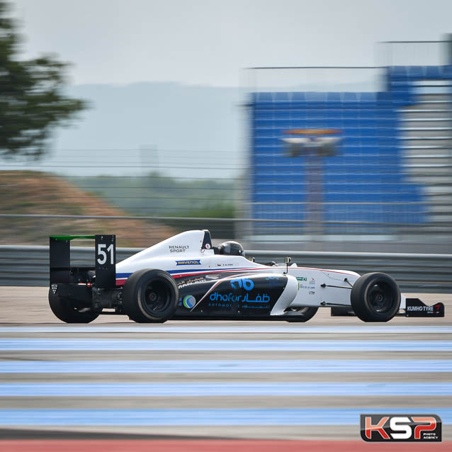 Shihab Al Habsi: Un Omanais sur le podium final du Championnat de France F4 Junior 2018