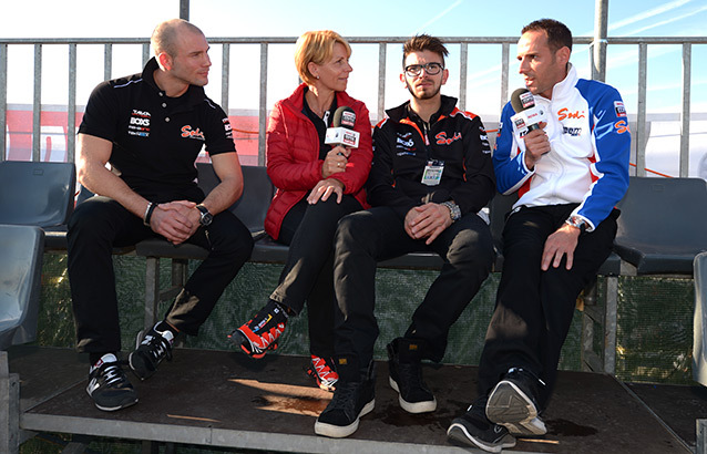 La line-up officielle Sodi Racing Team au complet à Portimao