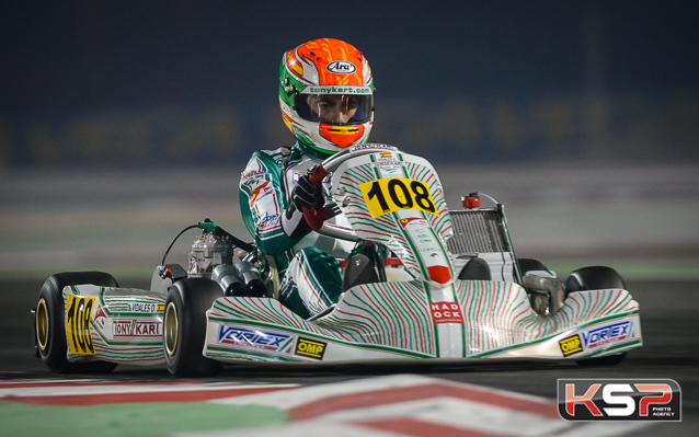 OK-Junior Qualifying in Bahrain: Vidales on pole in front of Taoufik and Pourchaire