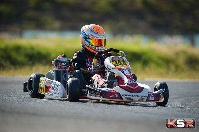 La pole position Cadet pour Nael