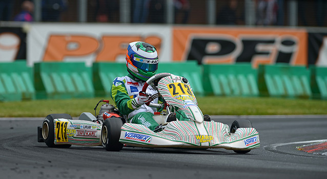 Happalainen, surprise poleman in KF-Junior at PFI