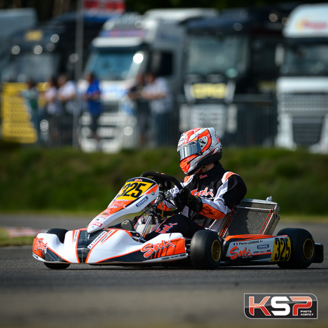 KZ2: meilleur chrono pour Loubère à Genk