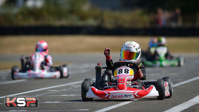 Nouvelle grande victoire d’Hélias en Minikart