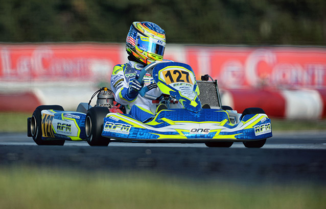 2015 CIK-FIA Best-Of : Sargeant, an american KF-Junior World Champion