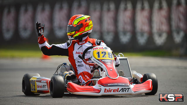 Longhi décroche la WSK Open Cup KZ2 face à Ardigo