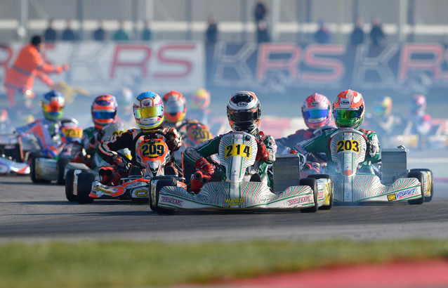 WSK Champions Cup : Travisanutto na frente das mangas OK