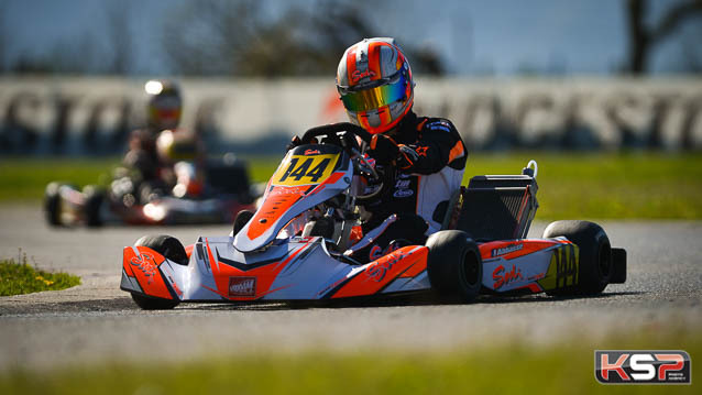 Sodi, brillant second de la WSK Super Master avec Irlando