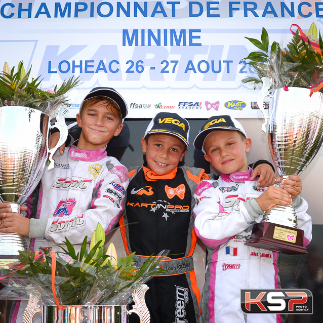 Louis Iglesias remporte le Championnat de France Minime 2017