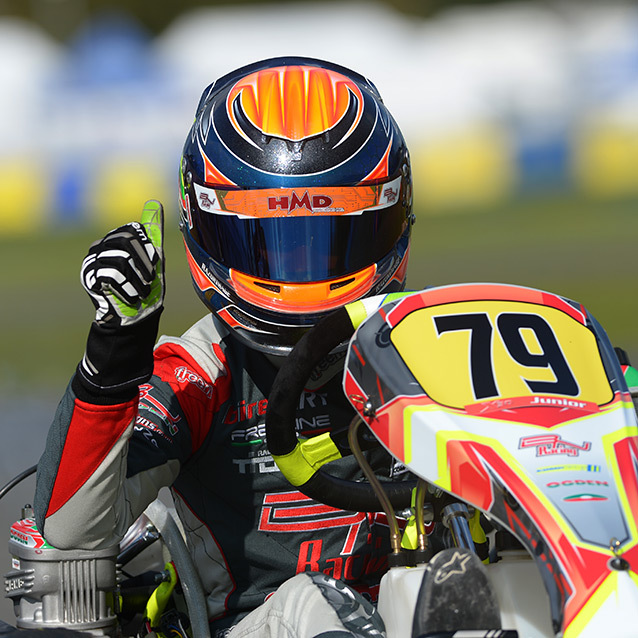 Malukas grand vainqueur X30 Junior au Mans