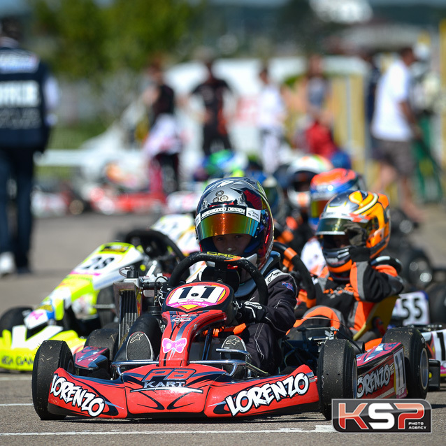 Minikart Finale 2: Cioni 1er après la pénalité de Bernier