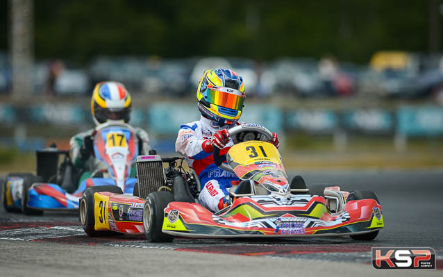 Meilleur chrono pour Bernier en Rotax Max à Salbris