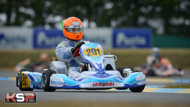 CIK Le Mans: Henrion at the controls of the Junior heats on Saturday night